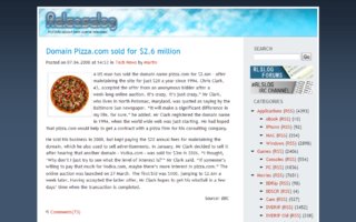 Pizza.com domain myytiin 2.6 miljoonalla | Mukavasti voittoa.
