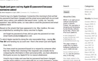 Applella on taas osattu :/ | &quot;Apple just gave out my Apple ID password because someone asked&quot;