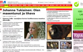 Johanna Tukiainen: Olen masentunut ja lihava | - Voin niin huonosti mediahässäkästä ja kaikesta loan heitosta, että oksennan lähes päivittäin enkä saa nukuttua, nainen kirjoittaa.
