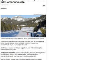 Uusi jääkausi? | Yellowstonen kansallispuiston tulivuori uhkaa purkautua ja synnyttää uuden jääkaudenrncool