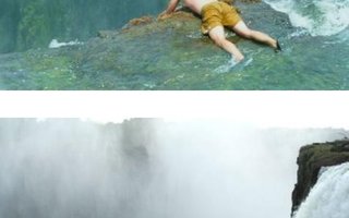 Would you Dare? Try to Stay there | In Zimbabwe, Africa, you will find the magnificent Victoria Falls at a height of 128m.
