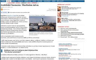 Arabilehti Suomesta: Muslimien taivas