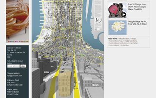 GPS-laitteiden tulevaisuus | Horizonless map projection