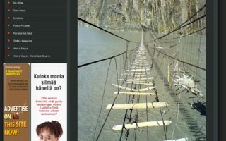 Maailman vaarallisin riippusilta | Hussaini Hanging silta.