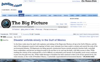 Öljyvuoto meksikonlahdella | Kuvia katastrooffista:
