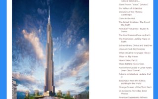 Burj Dubai: Now the Tallest Building in the World | Any day now Burj Dubai will overtake Taipei 101 and become the world&#039;s tallest building. It&#039;s already significantly higher than the Chicago Sears Tower (not counting the spire), and is quickly approaching the title of the highest concrete free-standing 