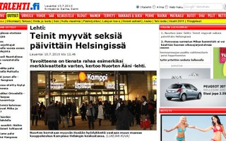 Teinit myyvät seksiä päivittäin Helsingissä | Tavoitteena on tienata rahaa esimerkiksi merkkivaatteita varten..