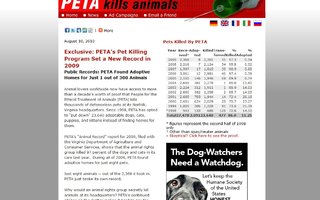 PETA ei olekaan niin viaton | Kiintoisia tietoja PETA:sta.