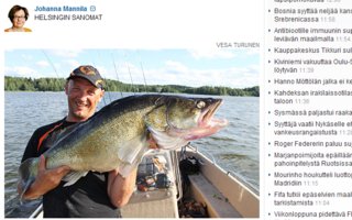 Kalastusopas törmäsi jättiläiskuhaan Lohjanjärvellä  | Painoa löytyi 12,2 kiloa.