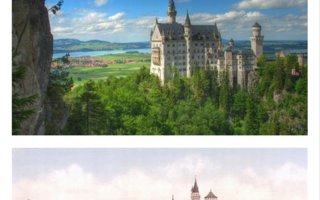 Neuschwanstein Castle in Germany | The Neuschwanstein Castle is one most visited castles in  Germany and one of the most popular tourist destination in Europe.