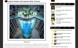 Coolest Aquariums Around the World | Since man cannot breathe underwater without significant preparation and mechanical help, humans have always held a type of fascination with the realm below the waves. Check out these cool aquariums man built!