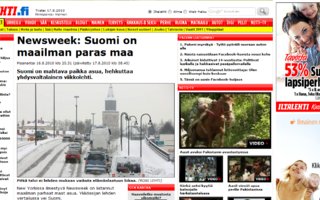 Suomi voittoon! | Newsweek listasi Suomen maailman parhaaksi maaksi asua.