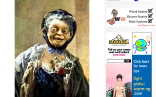 Famous monsters from movies on most popular paintings | With the emergence of Postmodernism in the 1980s, the borders between kitsch and high art became blurred again.