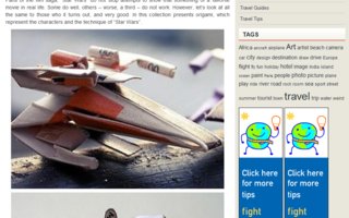 12 products from the origami-style “Star Wars” | Fans of the film saga, “Star Wars” do not stop attempts to show that something of a favorite movie in real life. Some do well, others – worse, a third – do not work. However, let’s look at all the same to those who it turns out, and very good. In this col