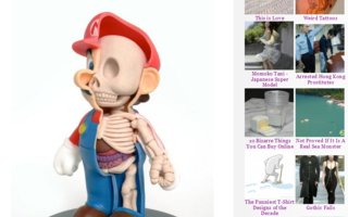 Weird Anatomical Sculpts | Have you ever wondered how Super Mario gut looks like?