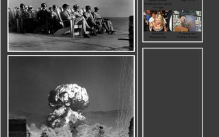 Photographing An Atomic Bombs!! | The atomic cloud (mushroom cloud) produced just after the burst is one of the most intensive characteristics of the A-bomb explosion.