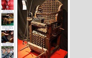 The Most Disturbing Torture Instruments of the Dark Ages | This is a collection of most disgusting and most ghastly medieval instruments of torture exposed in St. Petersburg museum...