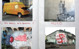 Psykedeelisiä stop motioneita maalattuna. | Muutamia hauskoja seinään maalattuja stop motioneita. Kannattaa kattoo esimerkiksi toi Big Bang Big Boom.