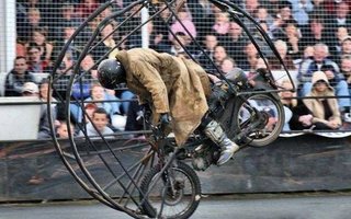 Crazy stunts of The Purple Helmets | Check out some very crazy stunts!