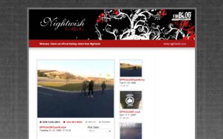 Nightwish videobloggaa kesätreenejään | Nightwish on avannut videoblogin jonka kautta yleisöllä on mahdollisuus seurata yhtyeen kesätreenien aikaista elämää lähes reaaliaikaisesti. Homma toimiin niin että yhtye kuvaa videota kännykkäkamerallaan ja lähettää videoklipit Nightwish FanBlog nimisell