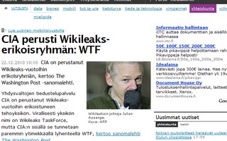 CIA:n wikileaks erikoisryhmä: WTF