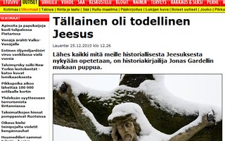 Jeesuksen uudet kuteet | &quot;Ruotsalainen kirjailija Jonas Gardell tutki vuosien ajan historiallista Jeesusta ja nyt häneltä on ilmestynyt kirja, jossa Gardell paljastaa Jeesuksen todellisen luonteen.&quot;