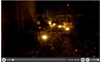 Egyptin viranomaiset ajavat mielenosoittajien päältä | Ei herkkähermoisille!