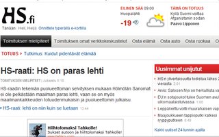 HS.fi:n etusivu | Sivuilla jotain hämärää?