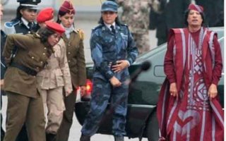Facts About Gadaffi’s Virgin Killing Machines | Gaddafi believes it is empowering for women to be his bodyguards. He says, “Women should be trained for combat, so that they do not become easy prey for their enemies