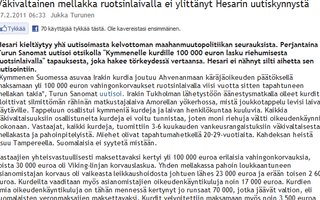 Väkivaltainen mellakka ruotsinlaivalla ei ylittänyt Hesarin uutiskynnystä | Koska maahanmuuttajat.