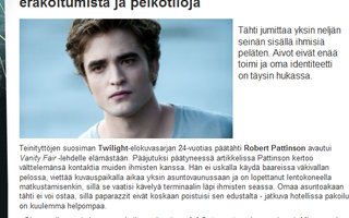 Robert Pattinson sekaisin | edward ;__;