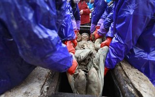 Found: 700 Year Old Woman from Ming Dynasty | This post features the incredible pictures of 700-year-old woman from Ming Dynasty, which was discovered by road workers in the city of Taizhou, Jiangsu Province. rn