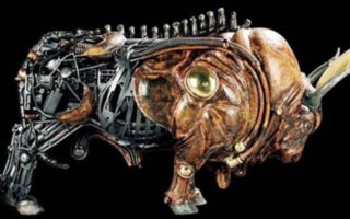 Amazing steam punk sculptures | These are some absolutely incredible Steampunk sculptures by the mystical sculpture Pierre Matter. The sculptures are amazingly detailed, completely unique, and very creative. They really are works of art.
