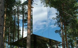 An Incredible Hotel in the Woods | A real challenge for the architects is how to make a hotel in the woods look contemporary and yet not ruin the aesthetic appearance of the nature. 