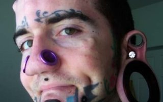 Modified Pauly | This guy named Pauly is one hell of a freak. He is one of the most body modified people on planet. Many people will find this repulsive, but there is still some of them who will find this on some bizarre way attractive.

