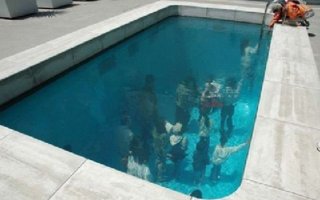 Pool Illusion | Leandro Erlich is the creator of this awesome fake swimming pool.