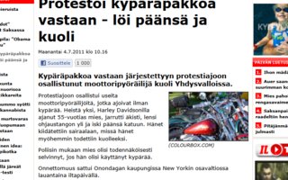 Ironia..? | Kypäräpakkoa vastaan protestoinut moottoripyöräilijä löi päänsä ja kuoli