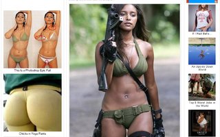Hot Chicks With Boomsticks! | Some bad ass babes and alot of models paid to hold a gun. Not that it matters, there’s something about a babe with a weapon, it instantly gives these girls attitude despite most of the probably not knowing how to even take the safety off.