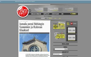 Jumala perui Helsingin Sanomien ja Kalevan tilaukset