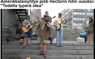 Hayseed Dixie-Juodaan viinaa | Amerikkalaisyhtye pisti Hectorin hitin uusiksi: &quot;Todella typerä idea&quot;