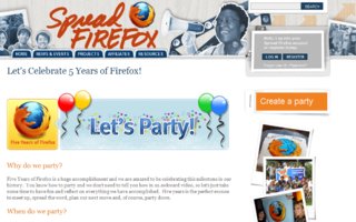 Firefox Party | Firefox 2.0 bileet! ;)
