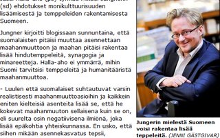 Kyllä SDP tietää mitä Suomen kansa tarvitsee | Tarvitsemmeko minareetteja vai peruskorjauksen suomalaisiin homekouluihin ?
