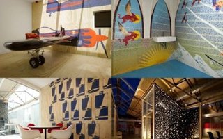 Awesome New Red Bull Headquarters | Chosen over two other firms, Sid Lee Architecture and Sid Lee’s Amsterdam atelier were mandated to create the new Red Bull Amsterdam headquarters. ...