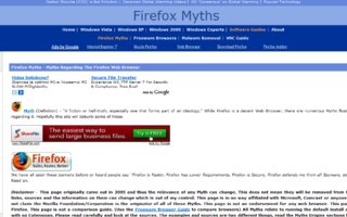 FireFox myths | Asiaa teidän &quot;turvallisesta&quot; ja &quot;nopeammasta&quot; selaimestanne. Opera ftw!