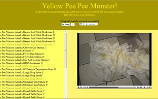 Yellow Pee Pee Monster! | Kiva kusipää :D