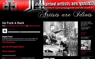 Artists are Idiots | Artists are Idiots is a really seriously taken music project. We are the messangers of Duckgrind!