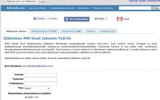 Jääkiekon MM-kisat takaisin YLE:lle | Jääkiekon MM-kisat takaisin YLE:lle adressi, rupee nämä ongelmat maksukanavien kanssa ärsyttämään.