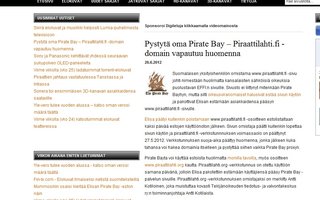 Pystytä oma Pirate Bay – Piraattilahti.fi -domain vapautuu tänään