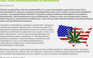 Kannabis lailliseksi USA:ssa