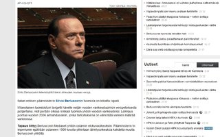 Silvio Berlusconi linnaan | Eipähän virnuile enää.